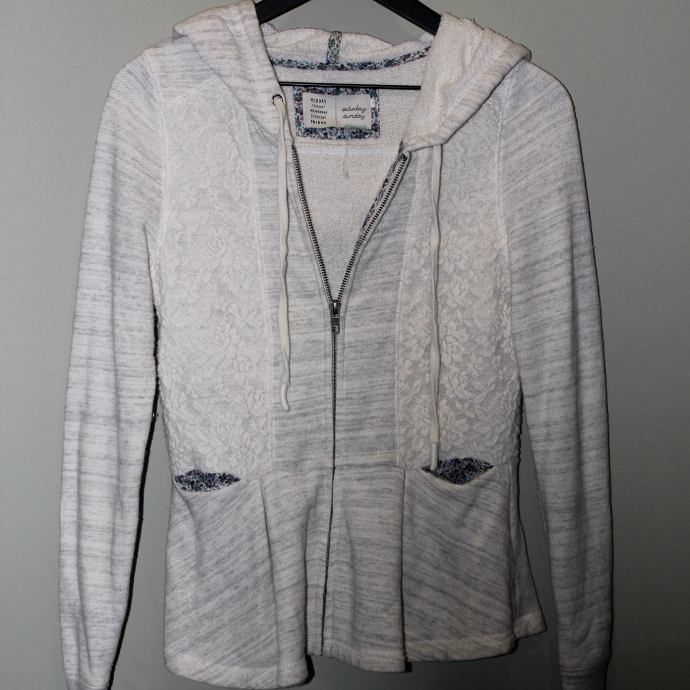 Anthropologie Zip UP